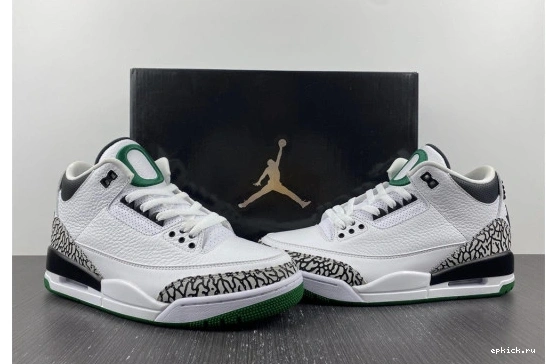 Rep EP Ducks Jordan 3 Oregon Retro White Crew Pit 594282233 594282233 0223
